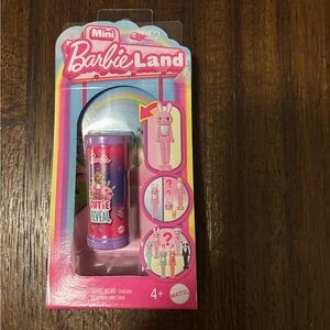 Mattel Barbie Mini Doll with Pet - Pink and White